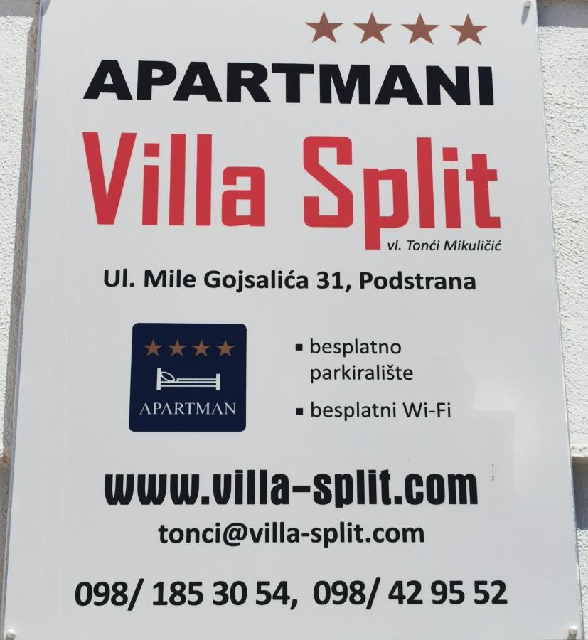 Apartments Villa Split Podstrana Dış mekan fotoğraf